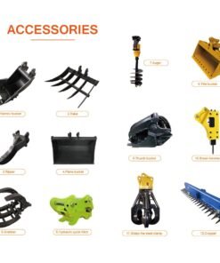 Alternative view of Qiuerte® Excavator Quick Coupler & Attachments-Enhance Efficiency with Precision-Engineered Machinery Parts