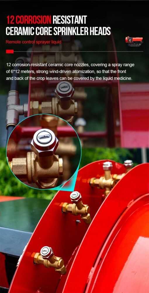 Qiuerte ProSeries Remote Control Sprayer – Wireless, Efficient, Smart Spraying Solution - Image 12