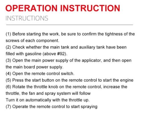 Qiuerte ProSeries Remote Control Sprayer – Wireless, Efficient, Smart Spraying Solution - Image 18