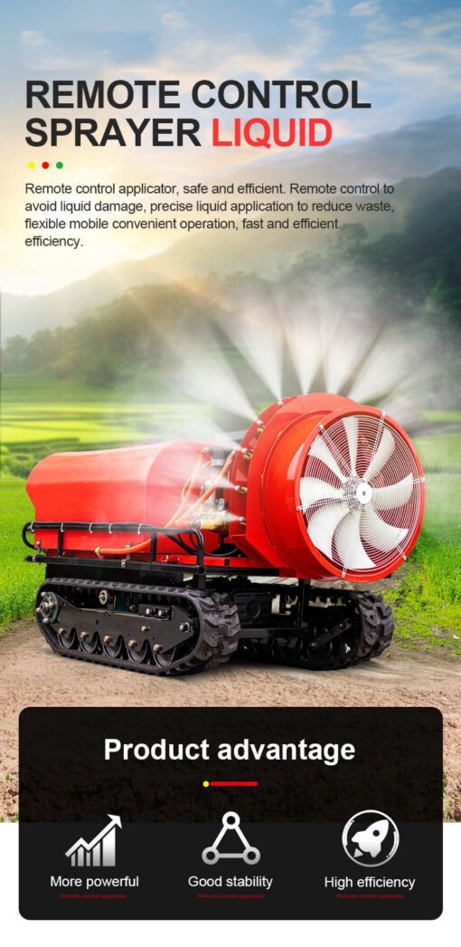 Qiuerte ProSeries Remote Control Sprayer – Wireless, Efficient, Smart Spraying Solution - Image 8