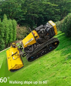 Alternative view of Qiuerte Heavy-Duty Remote-Controlled All-Terrain Tracked Mower, Revolutionize Your Landscaping with Unmatched Power and Precision