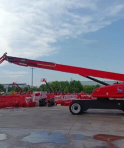 Alternative view of Revolutionize Elevated Work with Qiuerte Articulating Boom Lift - Premium Aerial Work Platform