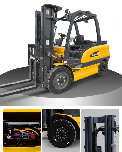 Qiuerte Electric Counterbalance Forklift – Powering Efficiency in Compact Spaces - Image 4