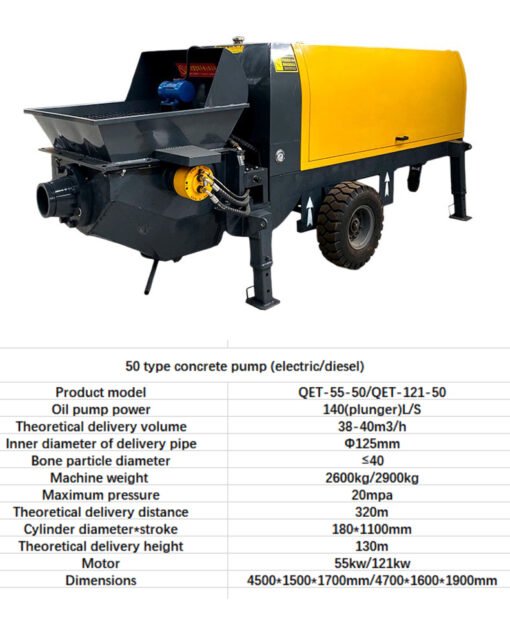 Qiuerte Concrete Delivery Pump: Powering Your Construction Projects with Precision - Image 9