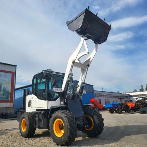 Qiuerte 920 Mini Low-Profile Wheel Loader - Compact Power for Diverse Operations - Image 4