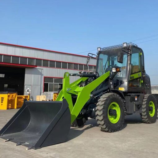 Qiuerte 920 Mini Low-Profile Wheel Loader - Compact Power for Diverse Operations - Image 6