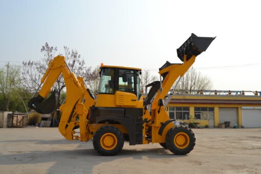 Qiuerte Backhoe Loader | Power, Precision & Operator Comfort in One Machine (3T - 8T Operating Weight Range)